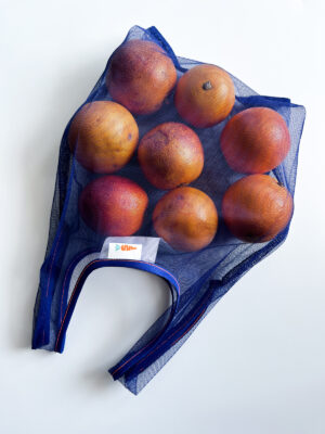 набір синіх торб Морква