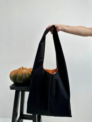 шопер рік чорного кольору корпоративні подарунки сумка для закупів для спорту