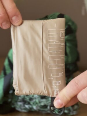 еко торбинка slim Morkwa компактна у руці бежевий