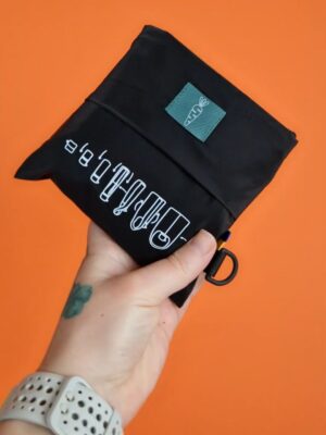 шопер рік оксамит Morkwa чорний водонепроникний