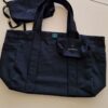 шопер з кріпленням для килимка Morkwa strap чорний з клатчем